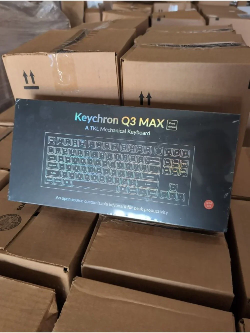 Keychron Q3 Max QMK/VIA Wireless Custom Mechanical Keyboard NEW